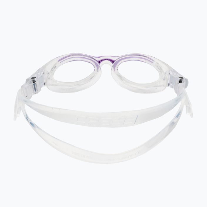Okulary do pływania damskie Cressi Flash clear/clear lilac 5
