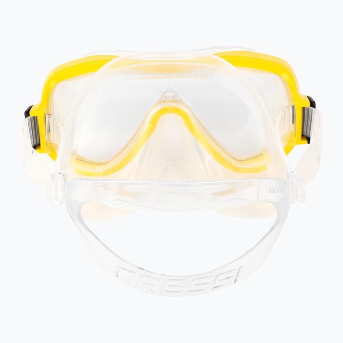 Zestaw do snorkelingu dziecięcy Cressi Onda + Mexico clear/yellow 5