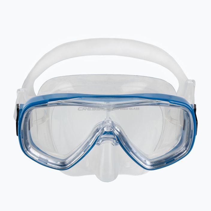 Zestaw do snorkelingu dziecięcy Cressi Ondina + Top clear/blue 2