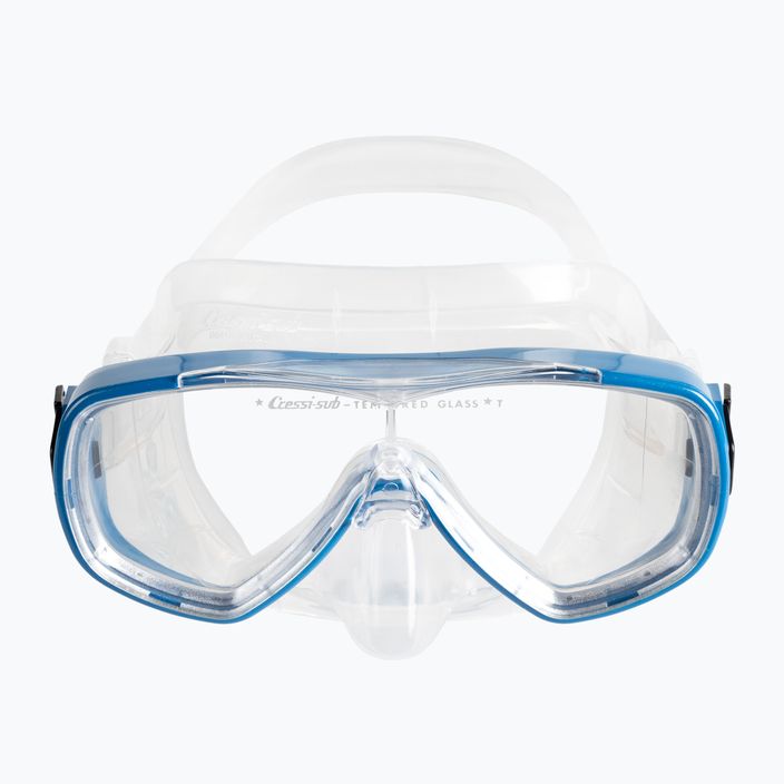 Zestaw do snorkelingu Cressi Onda + Mexico clear/blue 3