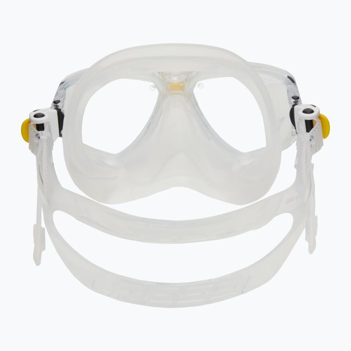 Maska do nurkowania Cressi Marea clear/yellow 5