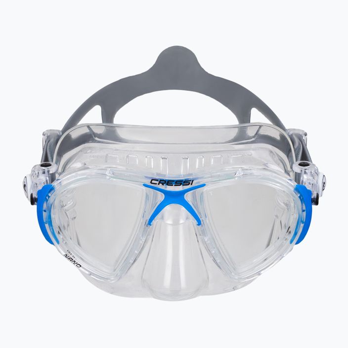 Maska do nurkowania Cressi Nano crystal/blue 2
