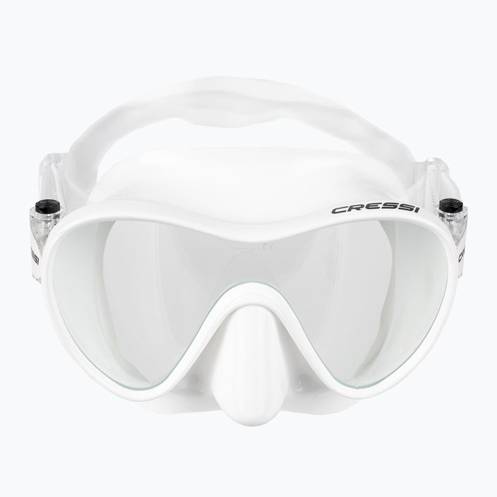 Maska do nurkowania Cressi F1 white 2
