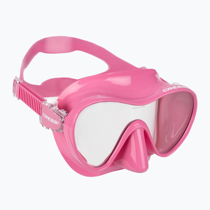 Maska do nurkowania Cressi F1 pink