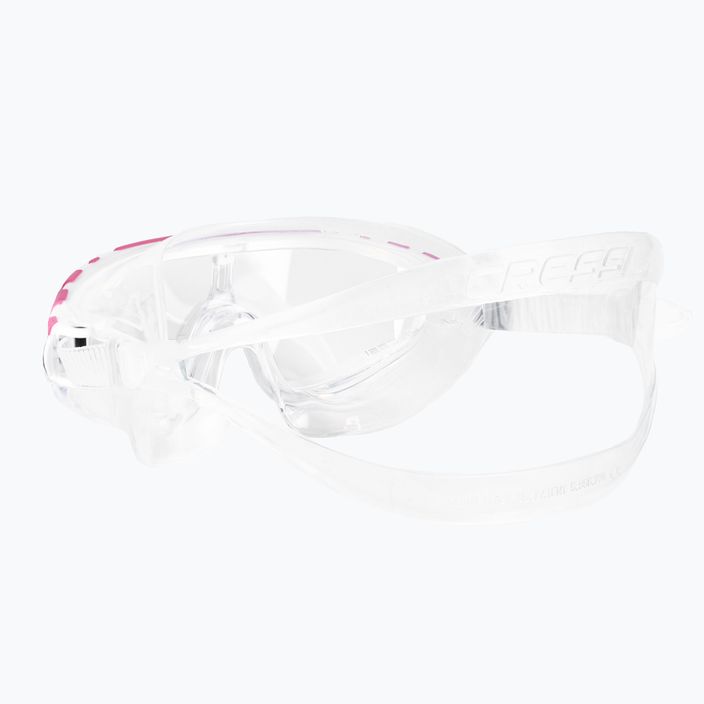 Maska do pływania Cressi Skylight clear/white/pink 4