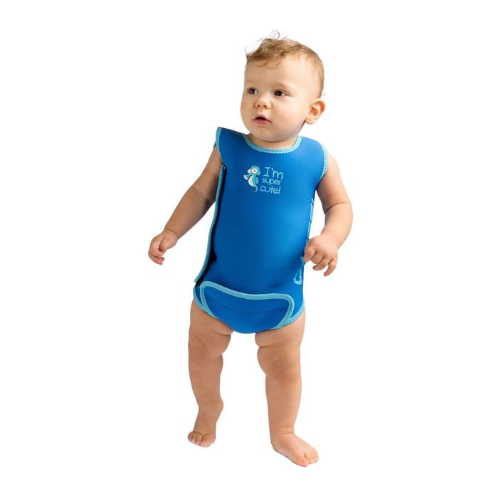 Pianka do pływania dziecięca Cressi Baby Warmer 3 mm blue 2