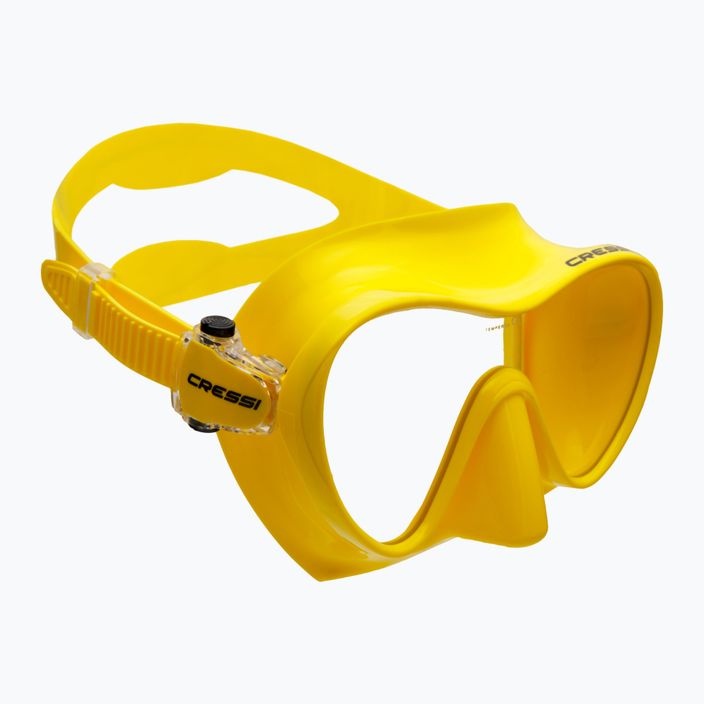 Maska do nurkowania Cressi F1 żółta ZDN281010