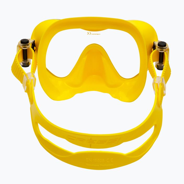 Maska do nurkowania Cressi F1 yellow 5