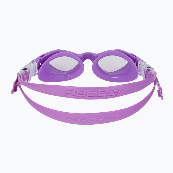 Okulary do pływania dziecięce Cressi King Crab lilac 5