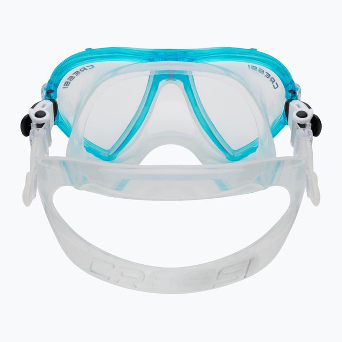 Zestaw do snorkelingu Cressi Ocean + Gamma clear/aquamarine 5