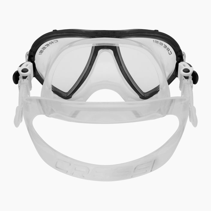 Zestaw do snorkelingu Cressi Ocean + Gamma clear/black 5