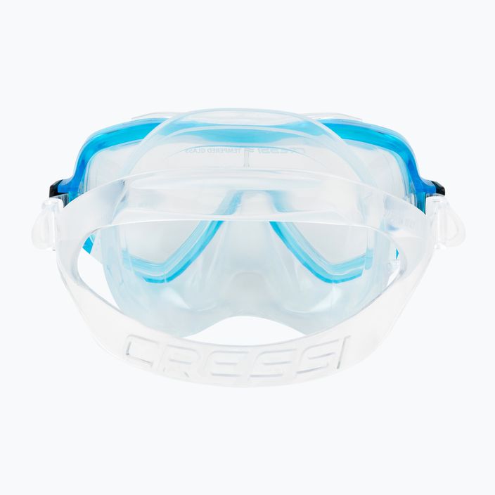 Zestaw do snorkelingu dziecięcy Cressi Ondina + Top clear/aquamarine 5