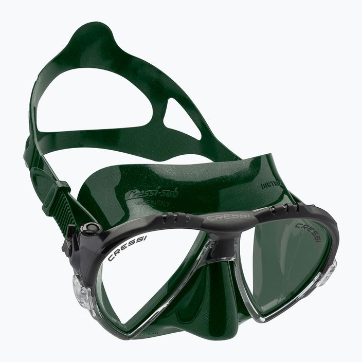 Maska do nurkowania Cressi Matrix green/green 6
