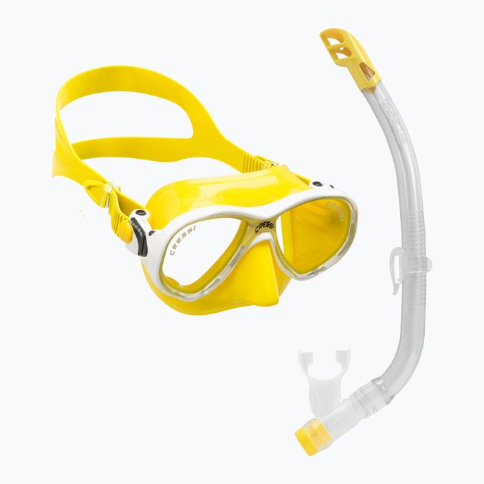 Zestaw do snorkelingu dziecięcy Cressi Marea + Top yellow