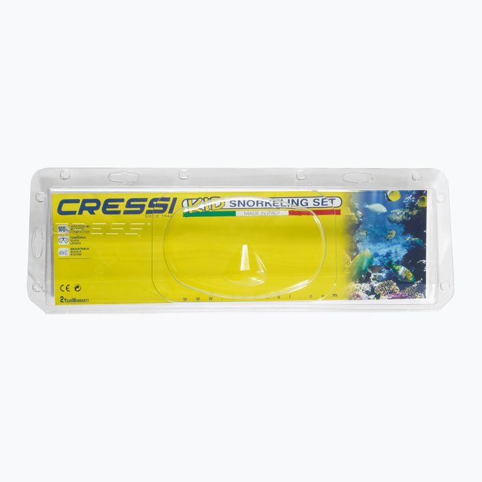 Zestaw do snorkelingu dziecięcy Cressi Marea + Top yellow 2