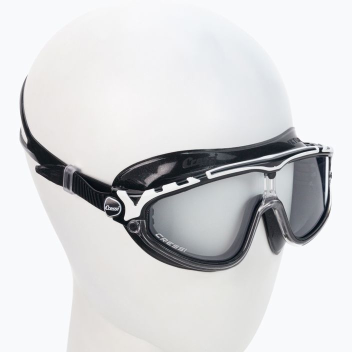 Maska do pływania Cressi Skylight sil. black/white/black 2