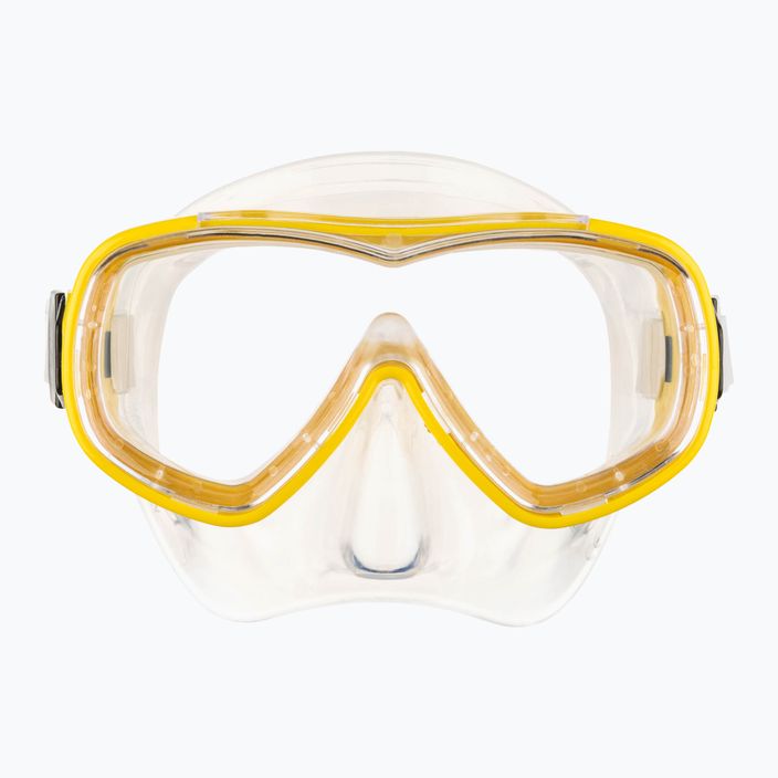 Maska do nurkowania dziecięca Cressi Piumetta yellow 2