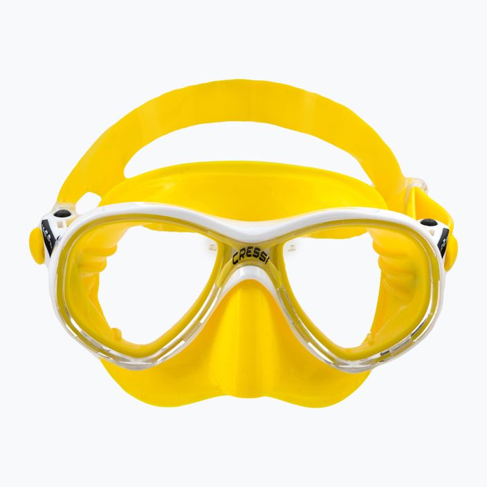 Maska do nurkowania dziecięca Cressi Marea sil yellow 2
