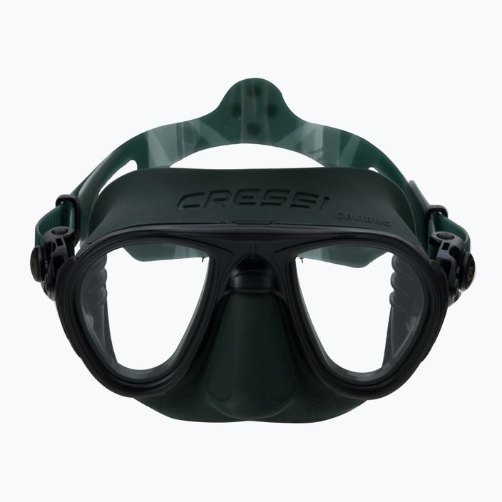 Maska do nurkowania Cressi Calibro green/green 2