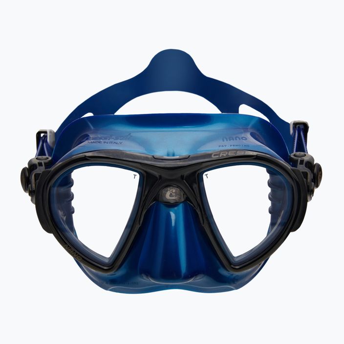 Maska do nurkowania Cressi Nano blue/silver/black 2