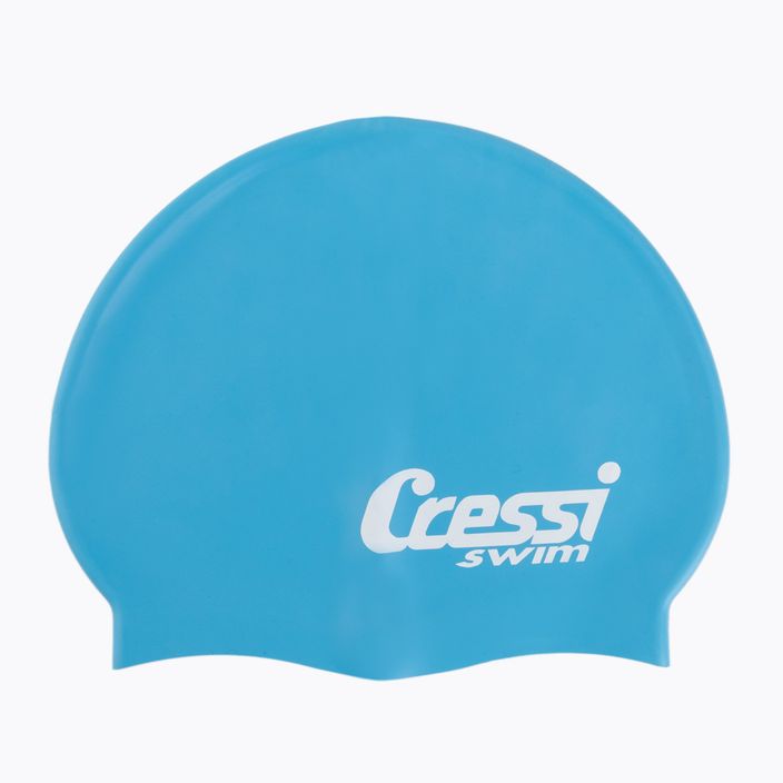 Czepek pływacki Cressi Silicone Cap jasnoniebieski XDF220
