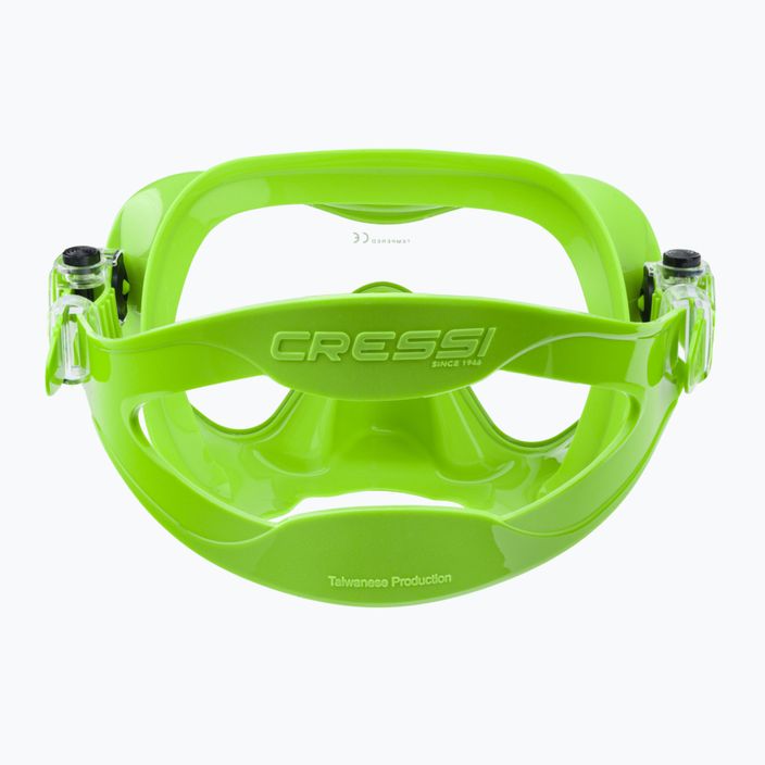 Maska do nurkowania Cressi F1 zielona WDN281067 5