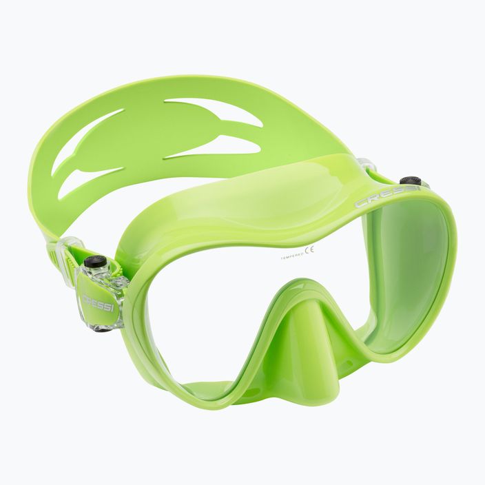 Maska do nurkowania Cressi F1 zielona WDN281067 7