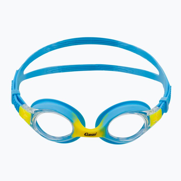 Okulary do pływania dziecięce Cressi Dolphin 2.0 blue/yellow 2