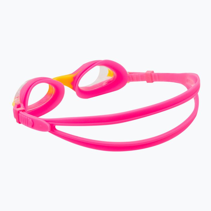 Okulary do pływania dziecięce Cressi Dolphin 2.0 pink/yellow 4