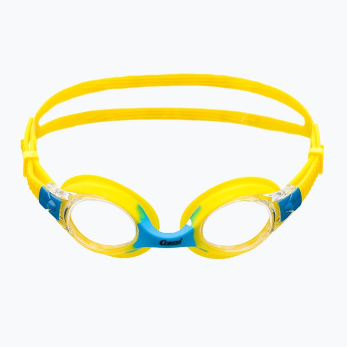 Okulary do pływania dziecięce Cressi Dolphin 2.0 yellow/blue 2