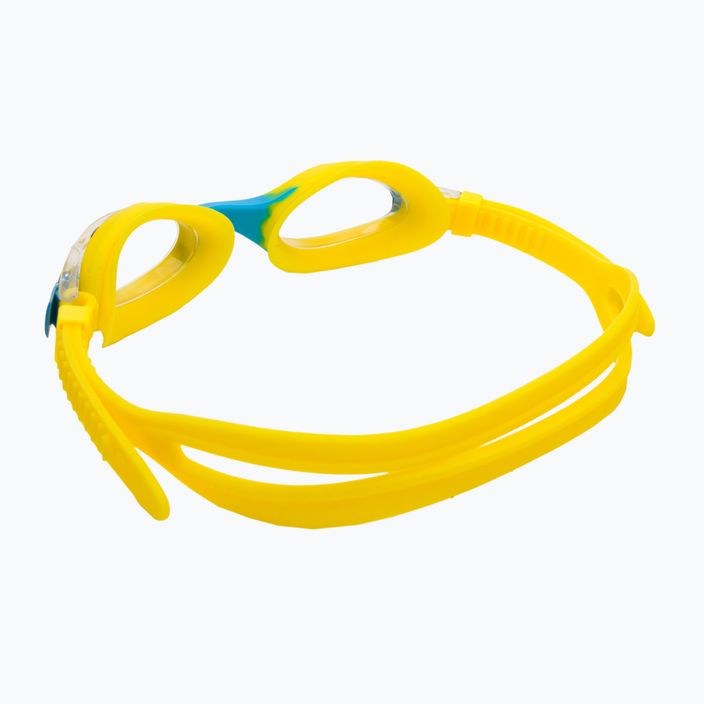 Okulary do pływania dziecięce Cressi Dolphin 2.0 yellow/blue 4