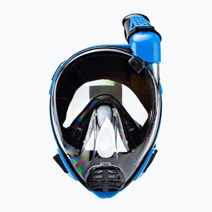 Maska pełnotwarzowa do snorkelingu Cressi Duke Dry Full Face black/blue 2