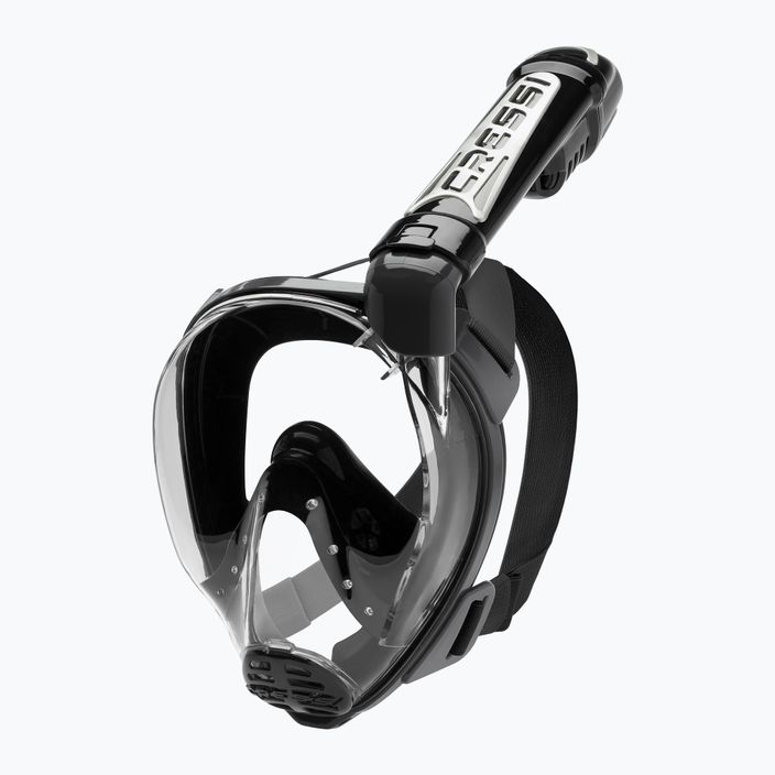 Maska pełnotwarzowa do snorkelingu Cressi Duke Dry Full Face black/black 7