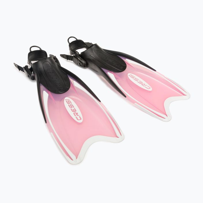 Zestaw do nurkowania dziecięcy Cressi Mini Palau Bag clear/pink 2