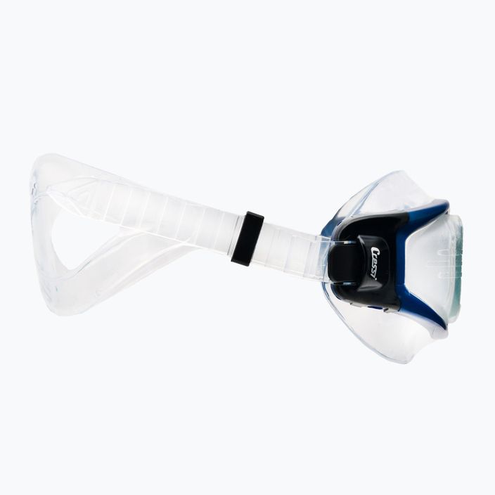 Maska do pływania Cressi Galileo blue metal 3