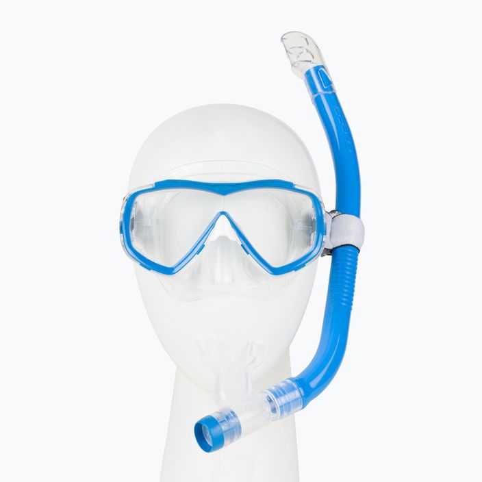 Zestaw do snorkelingu dziecięcy Cressi Estrella + Top blue
