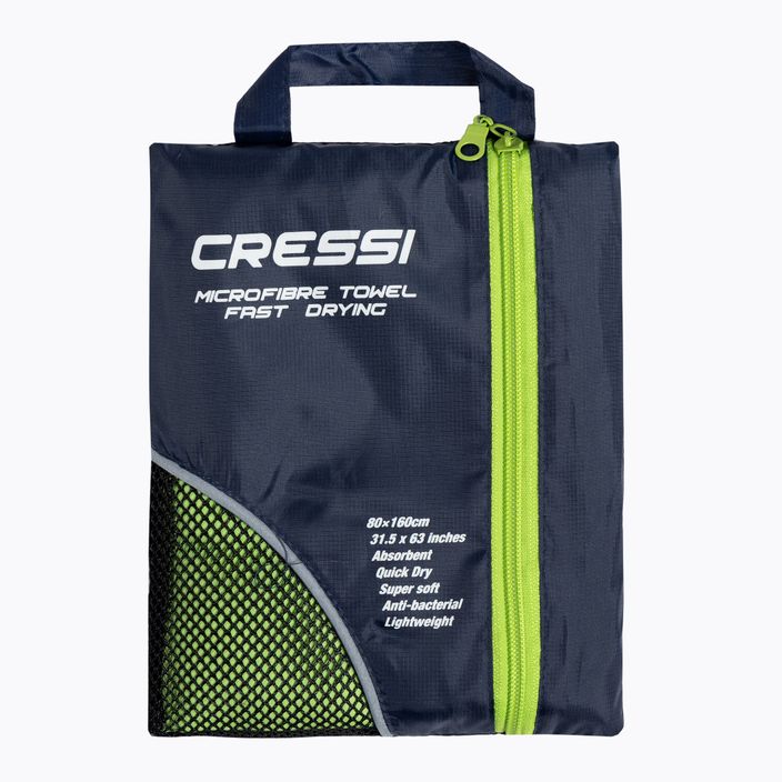 Ręcznik szybkoschnący Cressi Microfibre Fast Drying green/blue 5