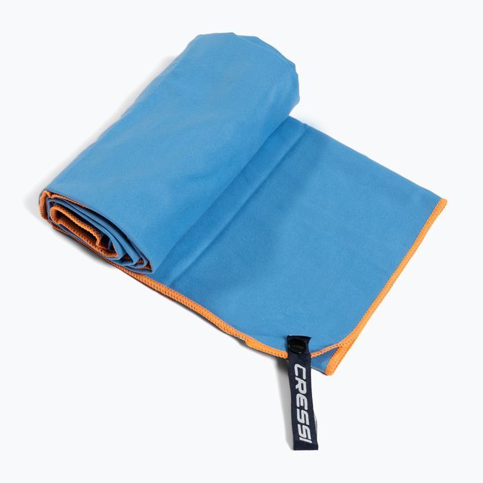 Ręcznik szybkoschnący Cressi Microfibre Fast Drying azure/orange 2