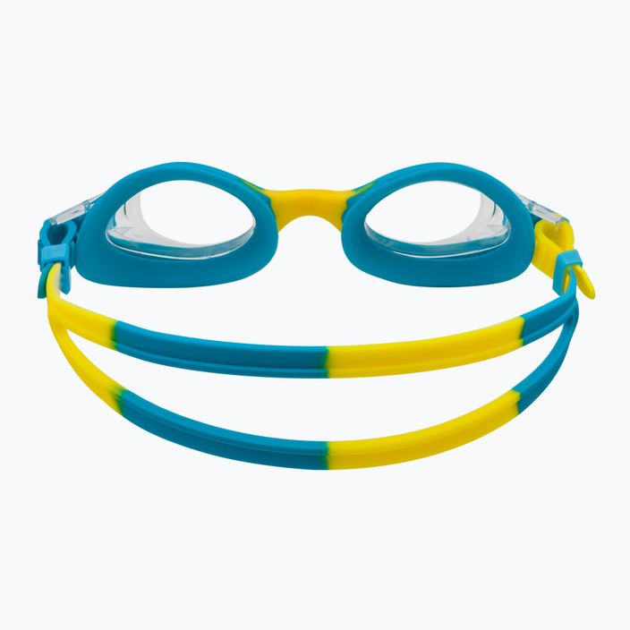 Okulary do pływania dziecięce Cressi Dolphin 2.0 azure/yellow 5