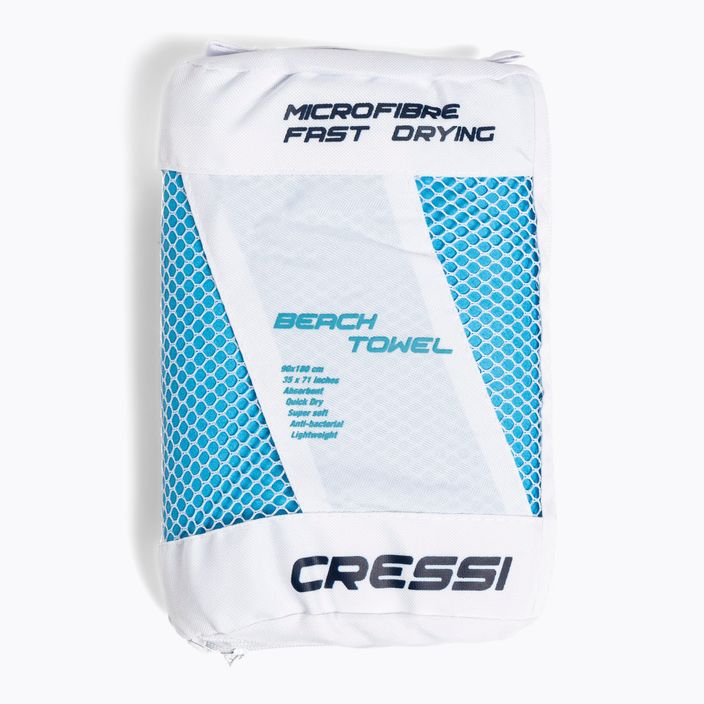 Ręcznik szybkoschnący Cressi Microfiber Anchor aquamarine 5