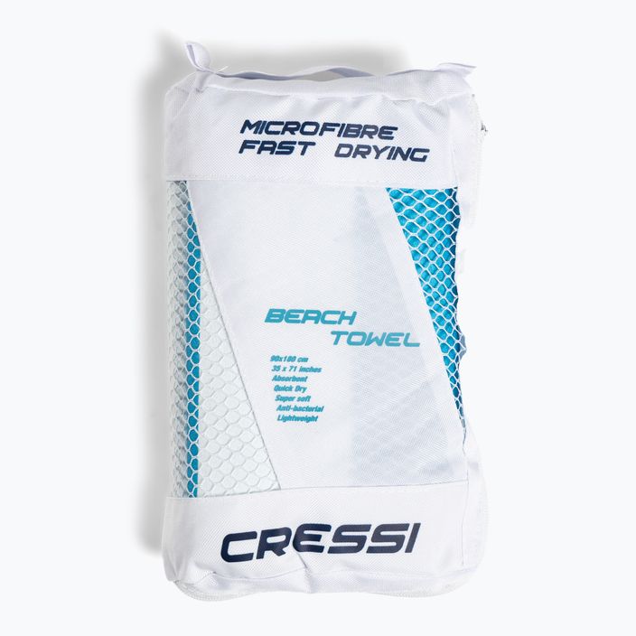 Ręcznik szybkoschnący Cressi Microfiber Stripe aquamarine 5