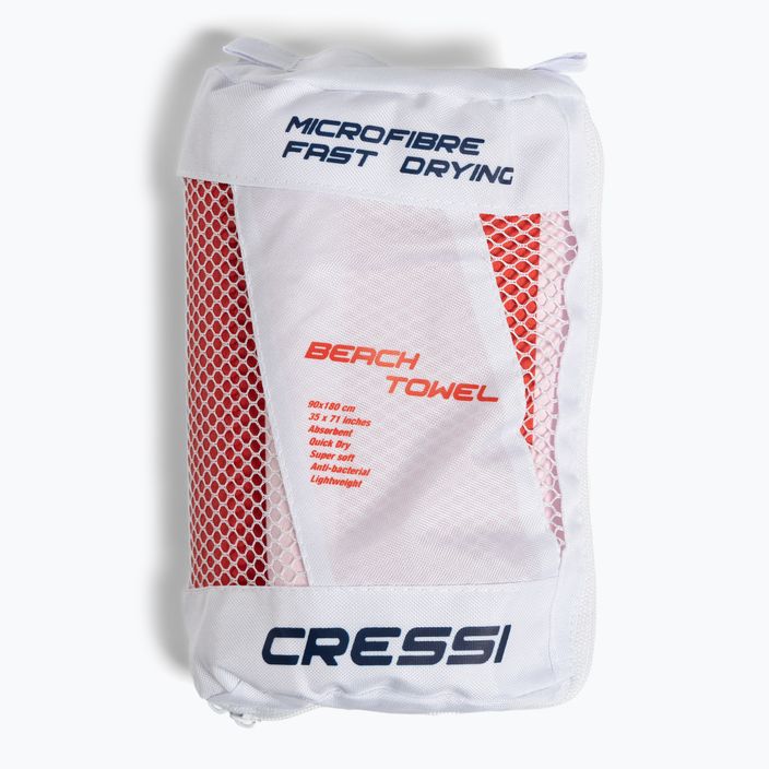 Ręcznik szybkoschnący Cressi Microfiber Stripe red 5
