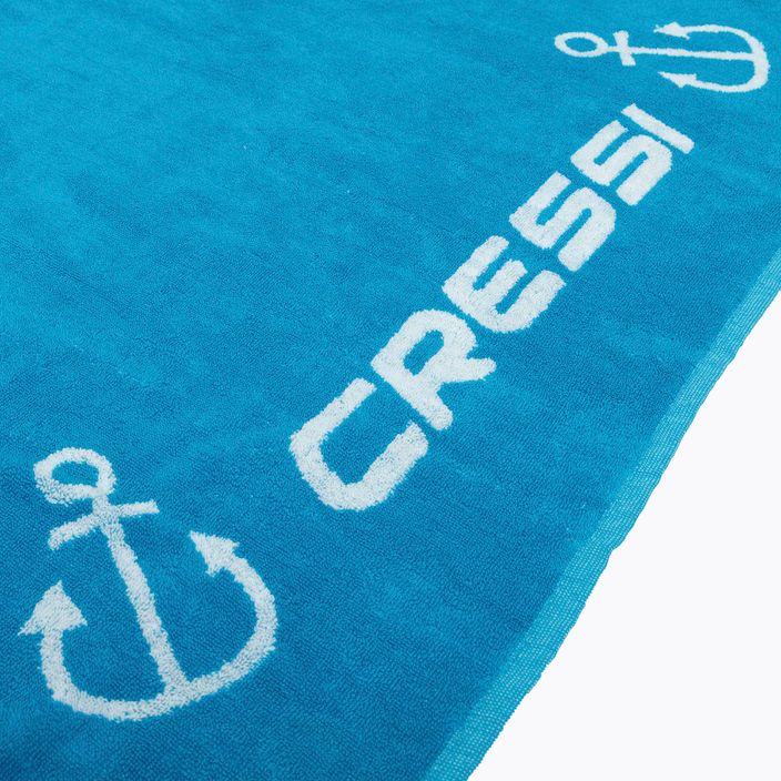 Ręcznik Cressi Cotton Frame aquamarine 3