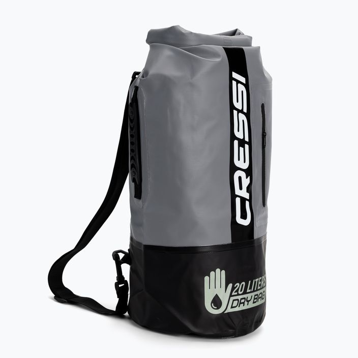 Worek wodoodporny Cressi Dry Bag Premium 20 l black/grey 3