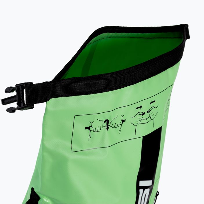 Worek wodoodporny Cressi Dry Bag Premium 20 l black/fluo green 6