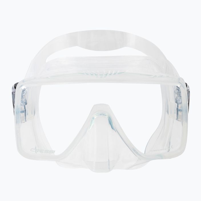 Maska do nurkowania Cressi SF1 silicon clear 2