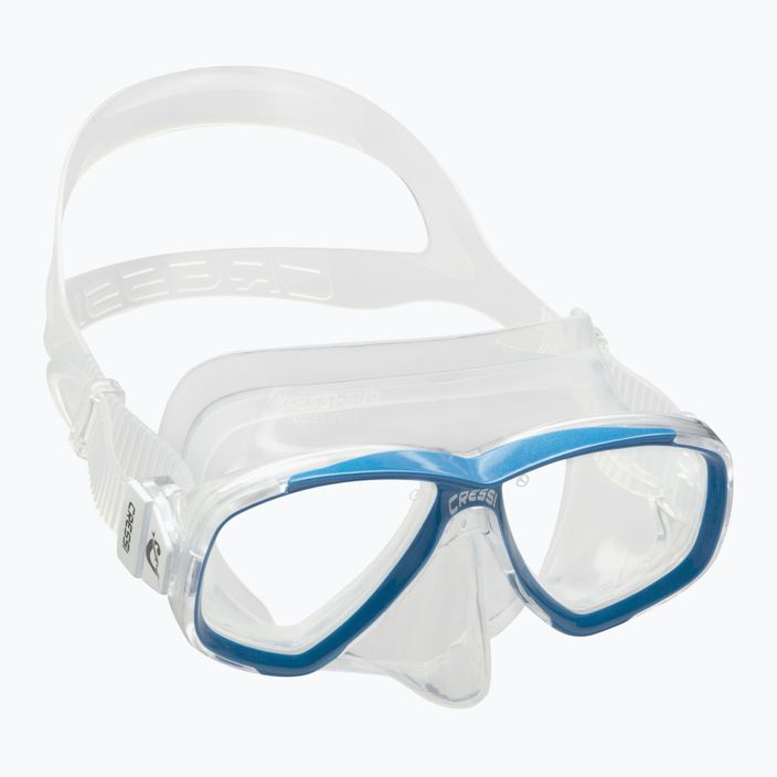 Maska do nurkowania Cressi Perla clear/blue