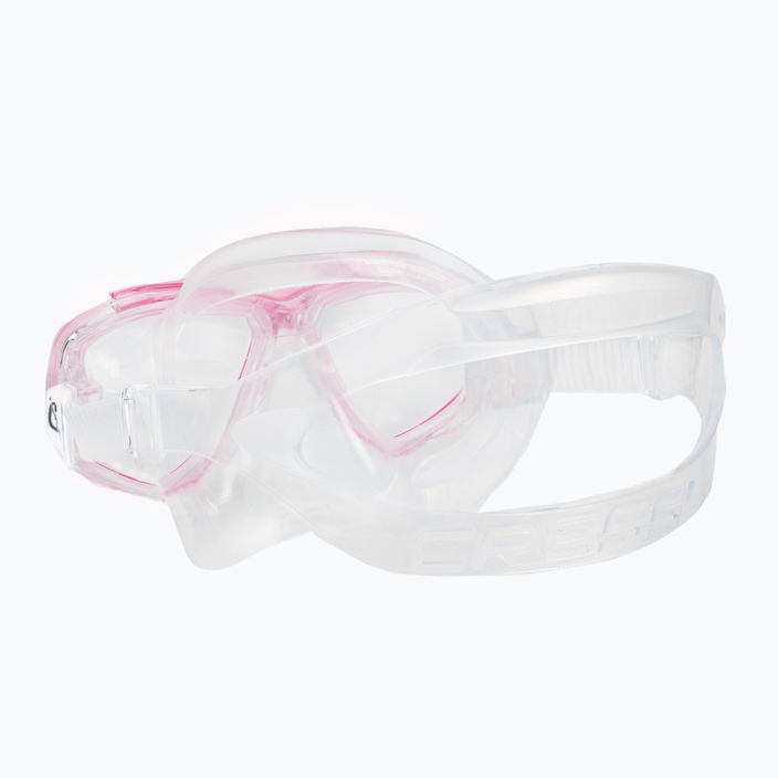 Maska do nurkowania Cressi Perla clear/pink 4