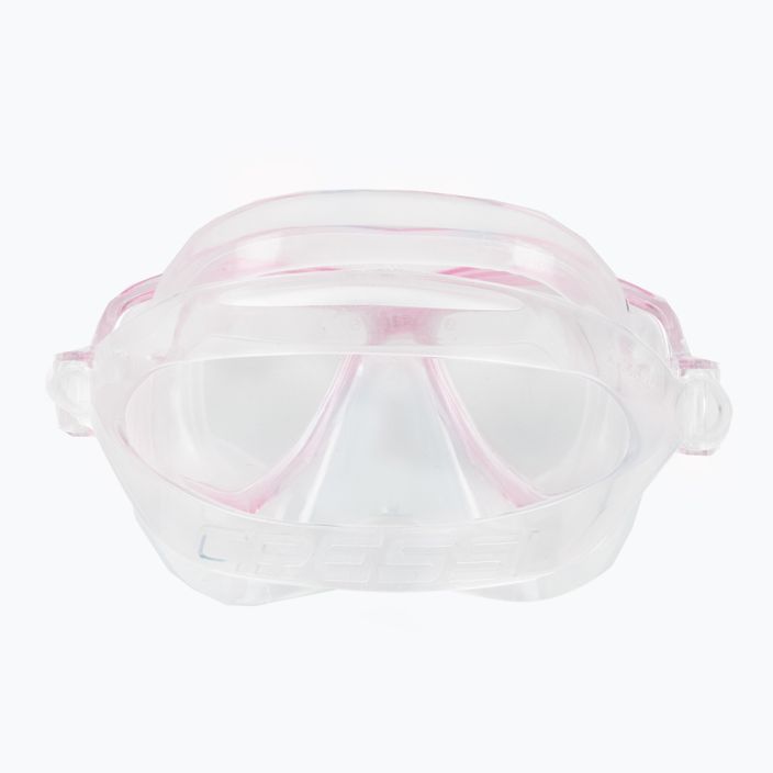 Maska do nurkowania Cressi Perla clear/pink 5