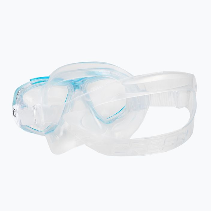 Maska do nurkowania Cressi Perla clear/aquamarine 4